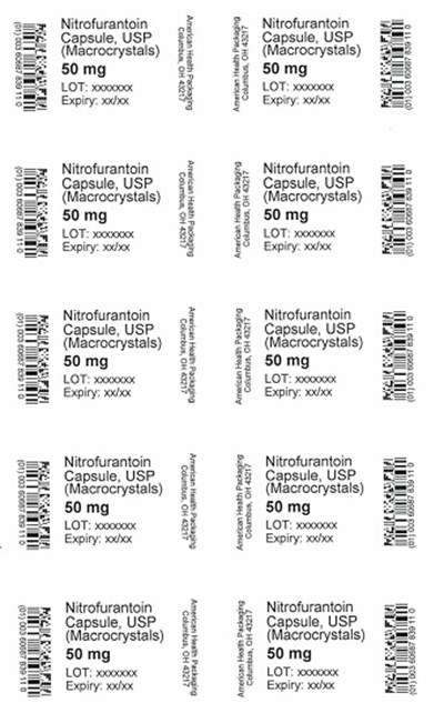 50 mg Nitrofurantoin Macrocrystals Capsule Blister (50 mg Nitrofurantoin Macrocrystals Capsule Blister)